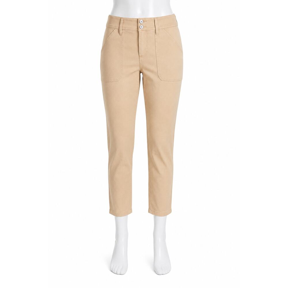 Torrid Crop Aviator Skinny Stretch Twill Mid-Rise Pant – Irish Cream – Size 24